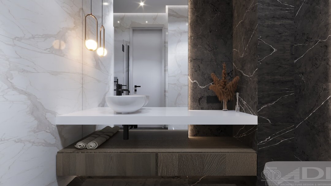 celebrity bathroom interior