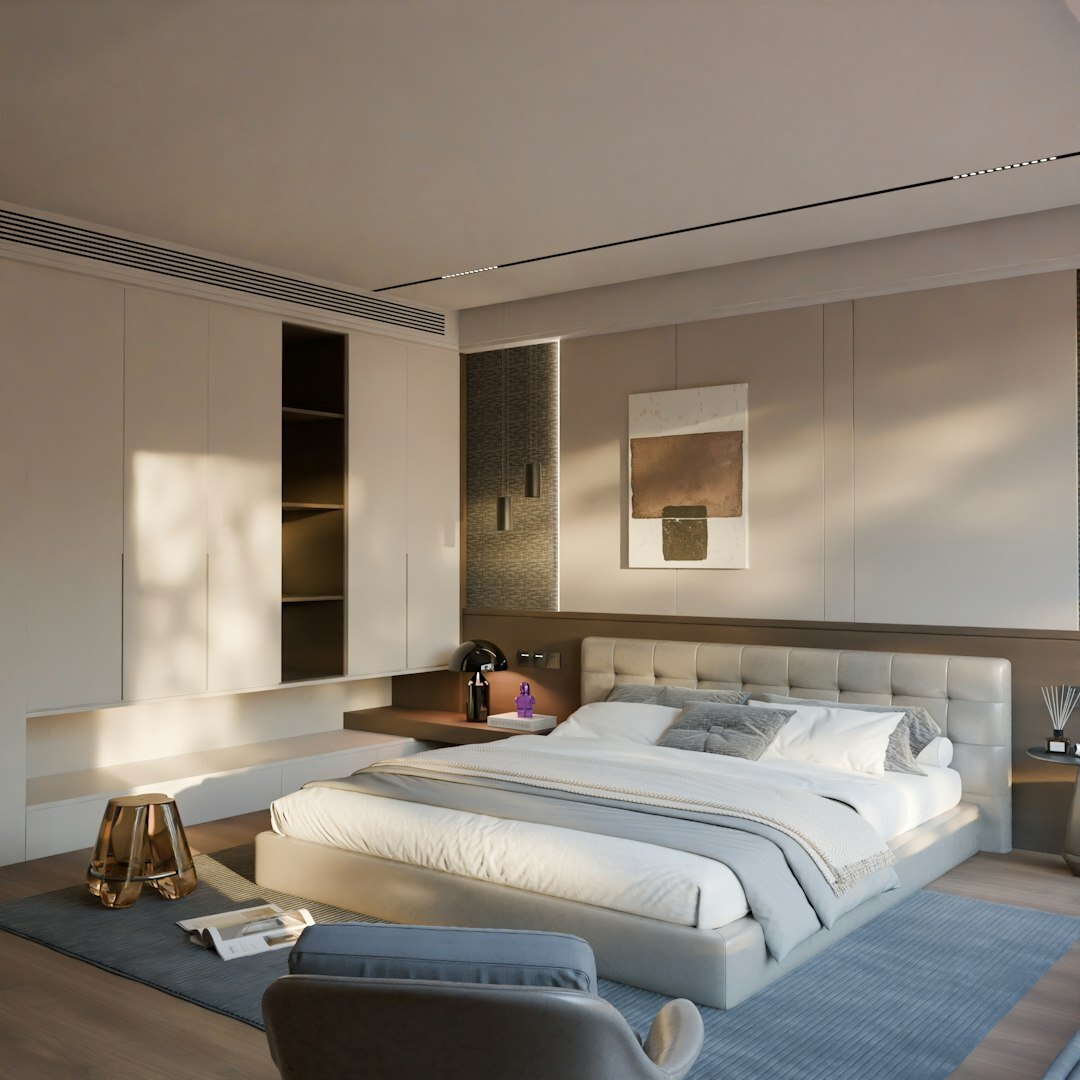 luxury bedroom interior