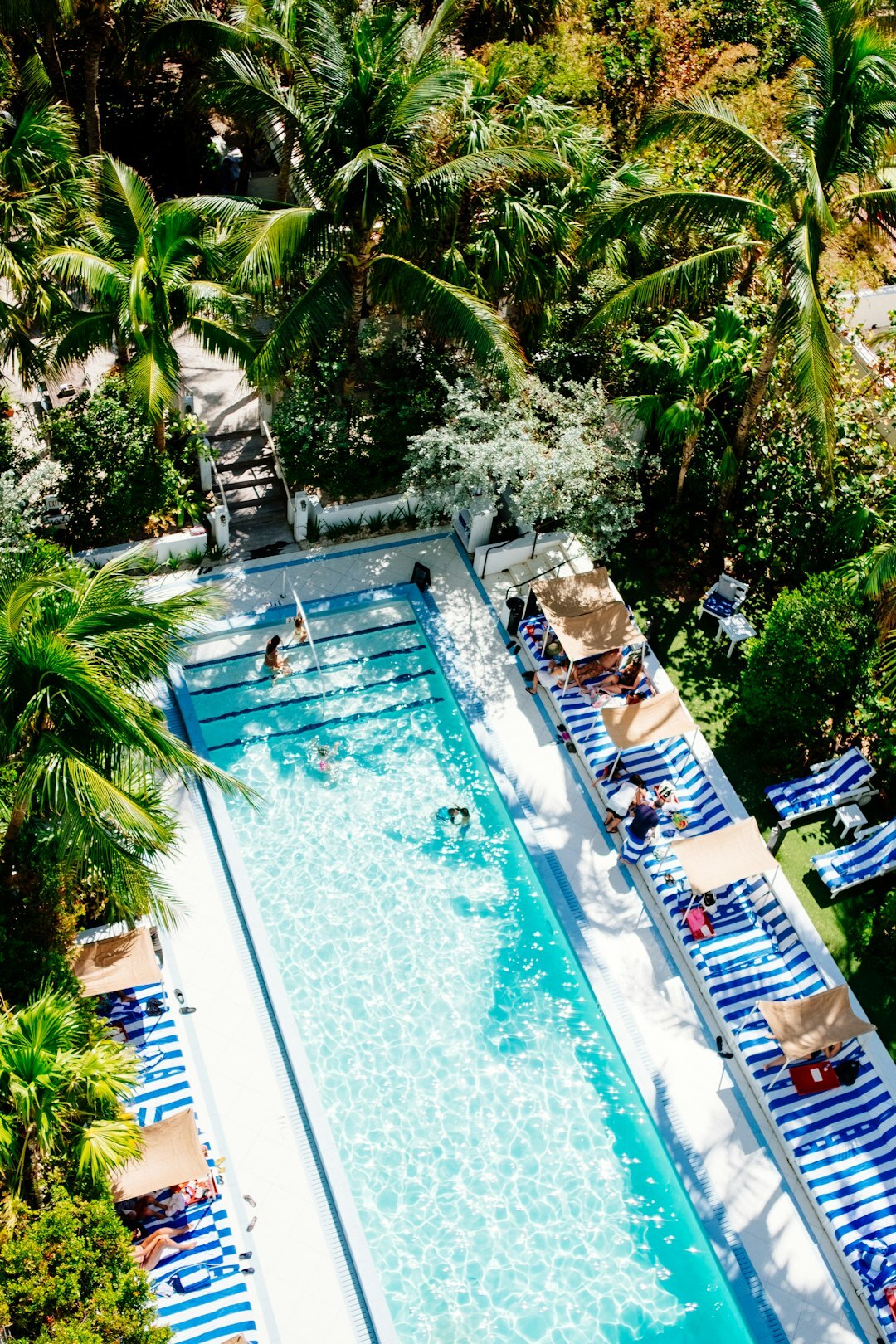 celebrity outdoor pool area