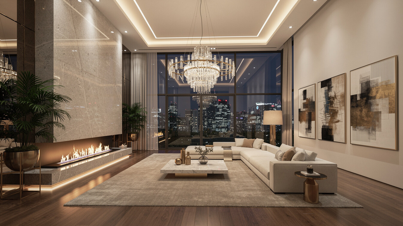 celebrity mansion interior